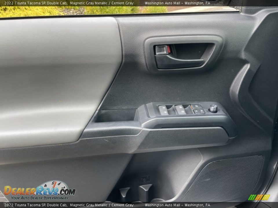 2022 Toyota Tacoma SR Double Cab Magnetic Gray Metallic / Cement Gray Photo #18