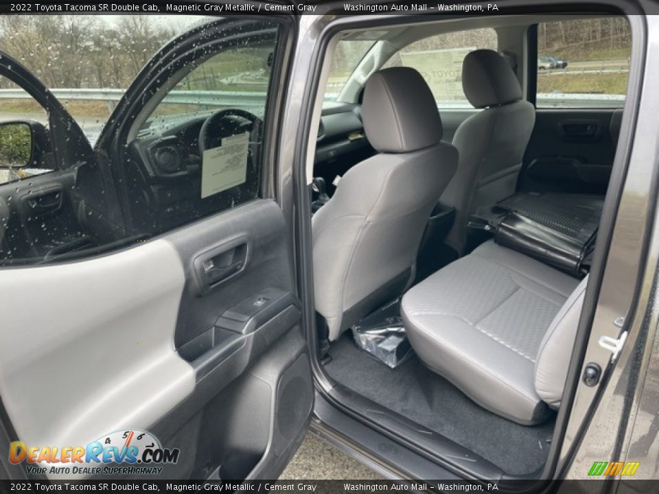 Rear Seat of 2022 Toyota Tacoma SR Double Cab Photo #19