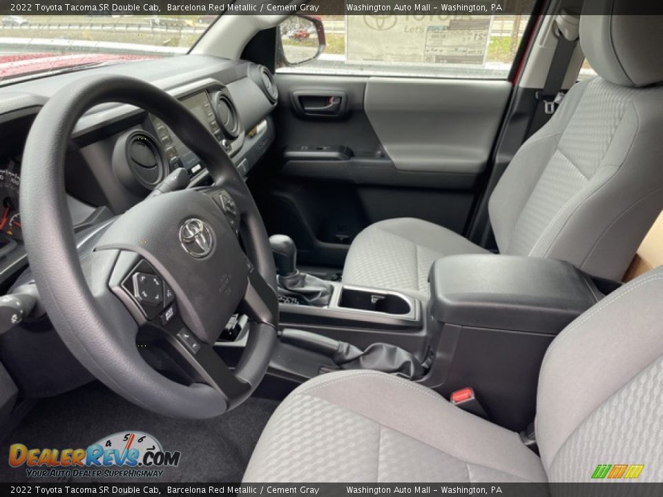 Front Seat of 2022 Toyota Tacoma SR Double Cab Photo #4