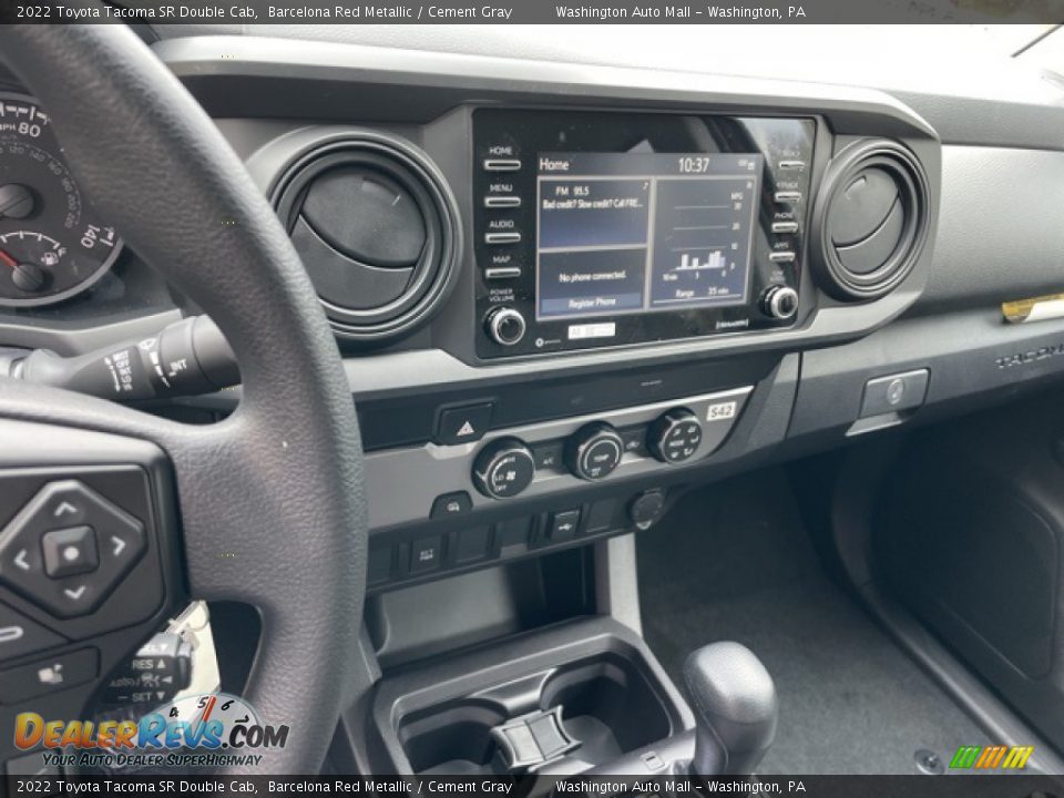 Controls of 2022 Toyota Tacoma SR Double Cab Photo #5