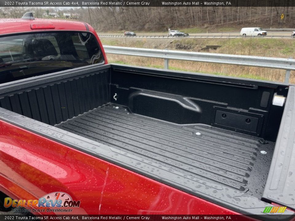 2022 Toyota Tacoma SR Access Cab 4x4 Barcelona Red Metallic / Cement Gray Photo #22