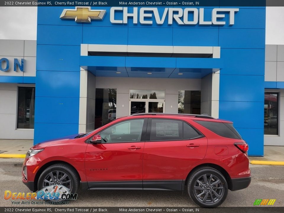 2022 Chevrolet Equinox RS Cherry Red Tintcoat / Jet Black Photo #1