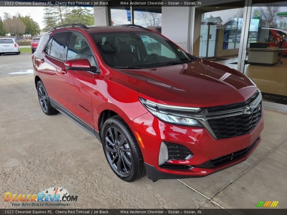 2022 Chevrolet Equinox RS Cherry Red Tintcoat / Jet Black Photo #2