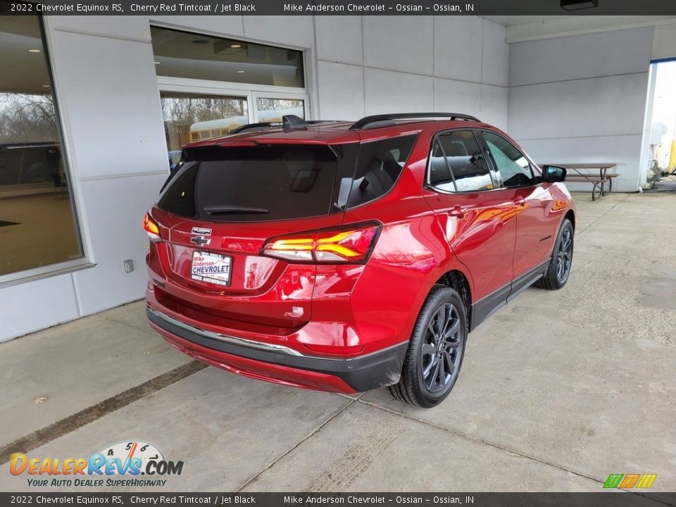 2022 Chevrolet Equinox RS Cherry Red Tintcoat / Jet Black Photo #4