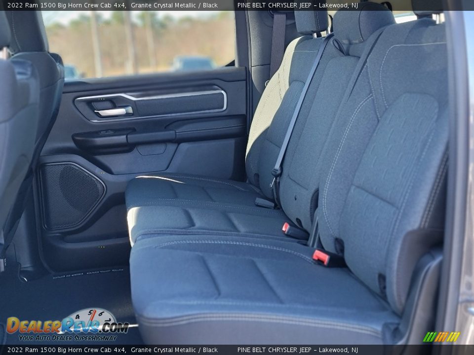 2022 Ram 1500 Big Horn Crew Cab 4x4 Granite Crystal Metallic / Black Photo #9