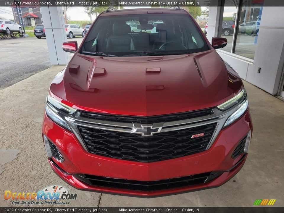 2022 Chevrolet Equinox RS Cherry Red Tintcoat / Jet Black Photo #11