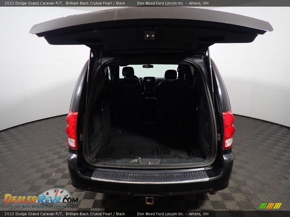 2013 Dodge Grand Caravan R/T Brilliant Black Crystal Pearl / Black Photo #15