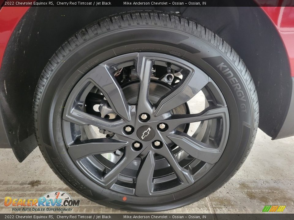 2022 Chevrolet Equinox RS Cherry Red Tintcoat / Jet Black Photo #15