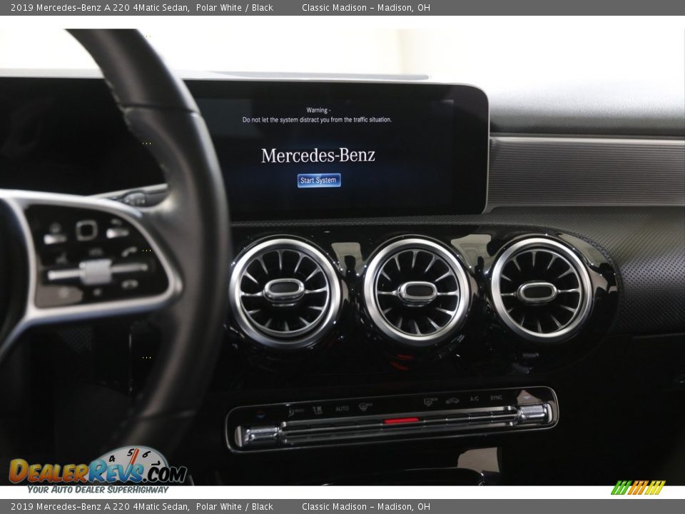 2019 Mercedes-Benz A 220 4Matic Sedan Polar White / Black Photo #9