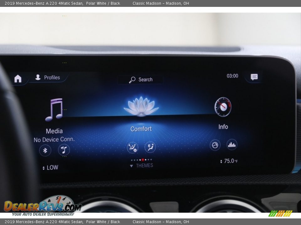 2019 Mercedes-Benz A 220 4Matic Sedan Polar White / Black Photo #11