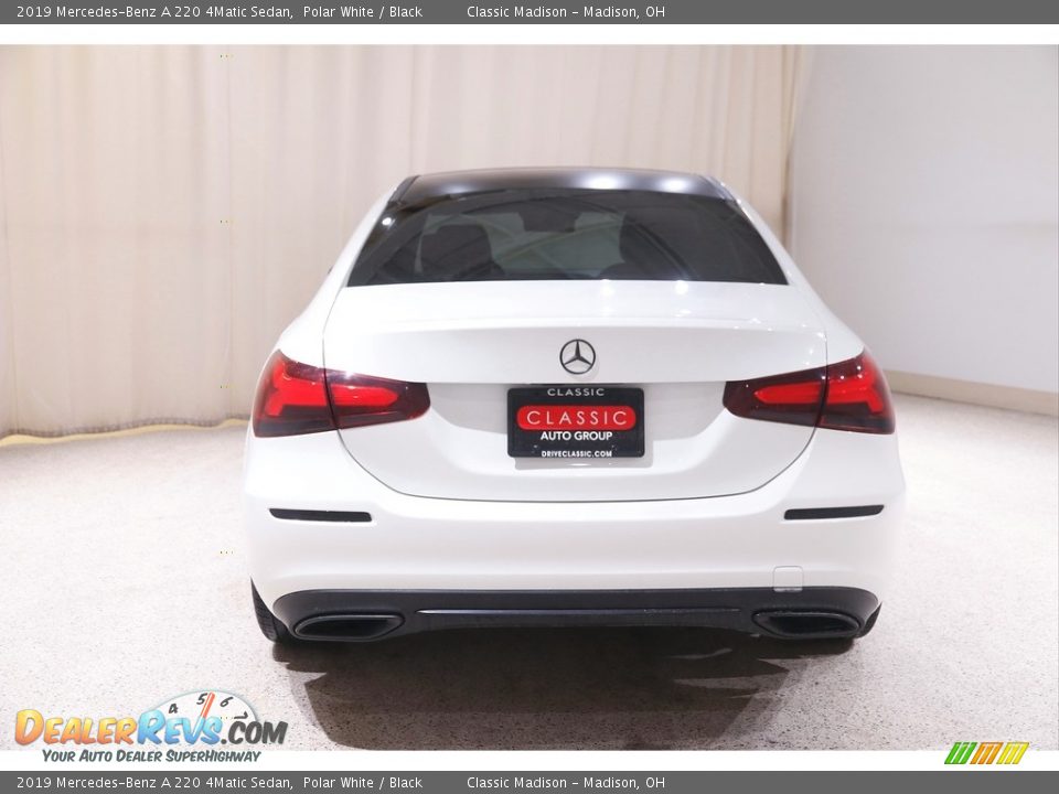 2019 Mercedes-Benz A 220 4Matic Sedan Polar White / Black Photo #20