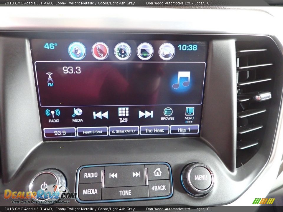 2018 GMC Acadia SLT AWD Ebony Twilight Metallic / Cocoa/Light Ash Gray Photo #2