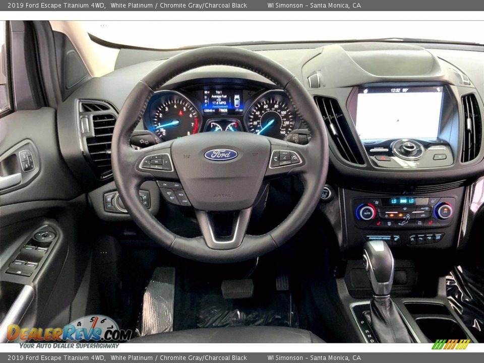Dashboard of 2019 Ford Escape Titanium 4WD Photo #4