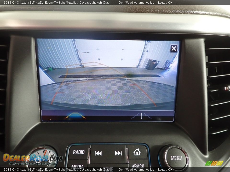 2018 GMC Acadia SLT AWD Ebony Twilight Metallic / Cocoa/Light Ash Gray Photo #4