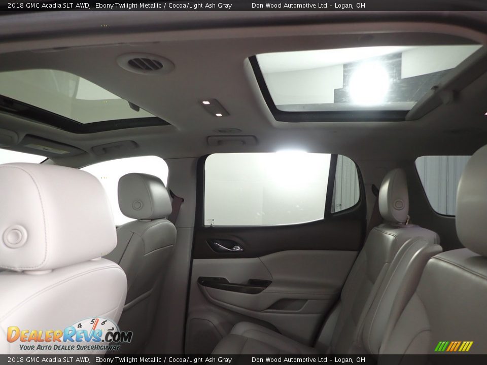 2018 GMC Acadia SLT AWD Ebony Twilight Metallic / Cocoa/Light Ash Gray Photo #5