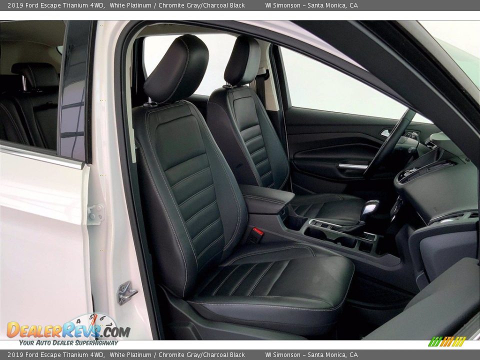 Front Seat of 2019 Ford Escape Titanium 4WD Photo #6