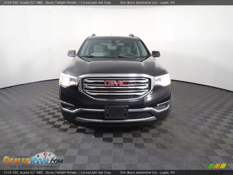 2018 GMC Acadia SLT AWD Ebony Twilight Metallic / Cocoa/Light Ash Gray Photo #7