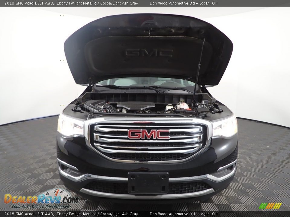 2018 GMC Acadia SLT AWD Ebony Twilight Metallic / Cocoa/Light Ash Gray Photo #8