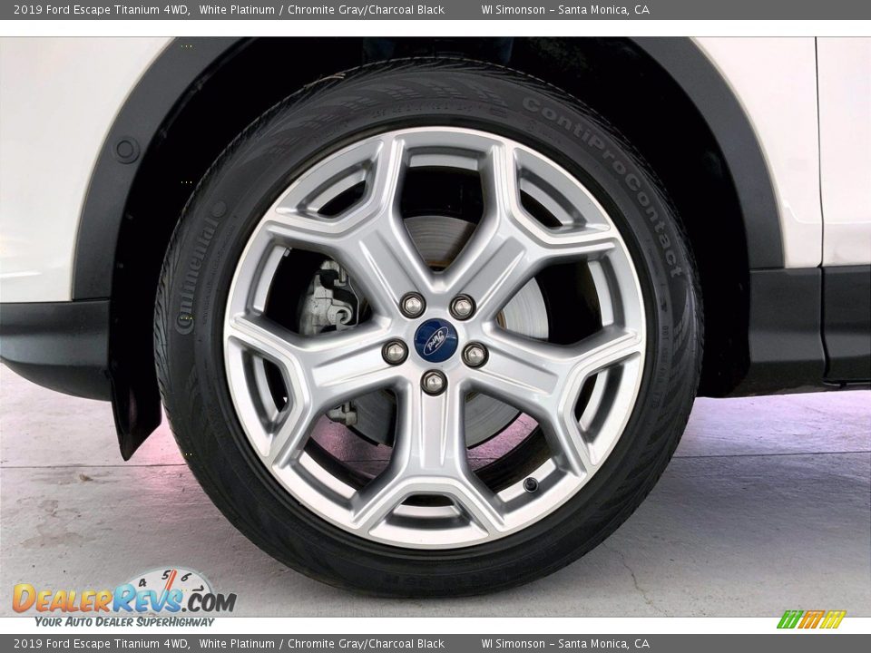 2019 Ford Escape Titanium 4WD Wheel Photo #8