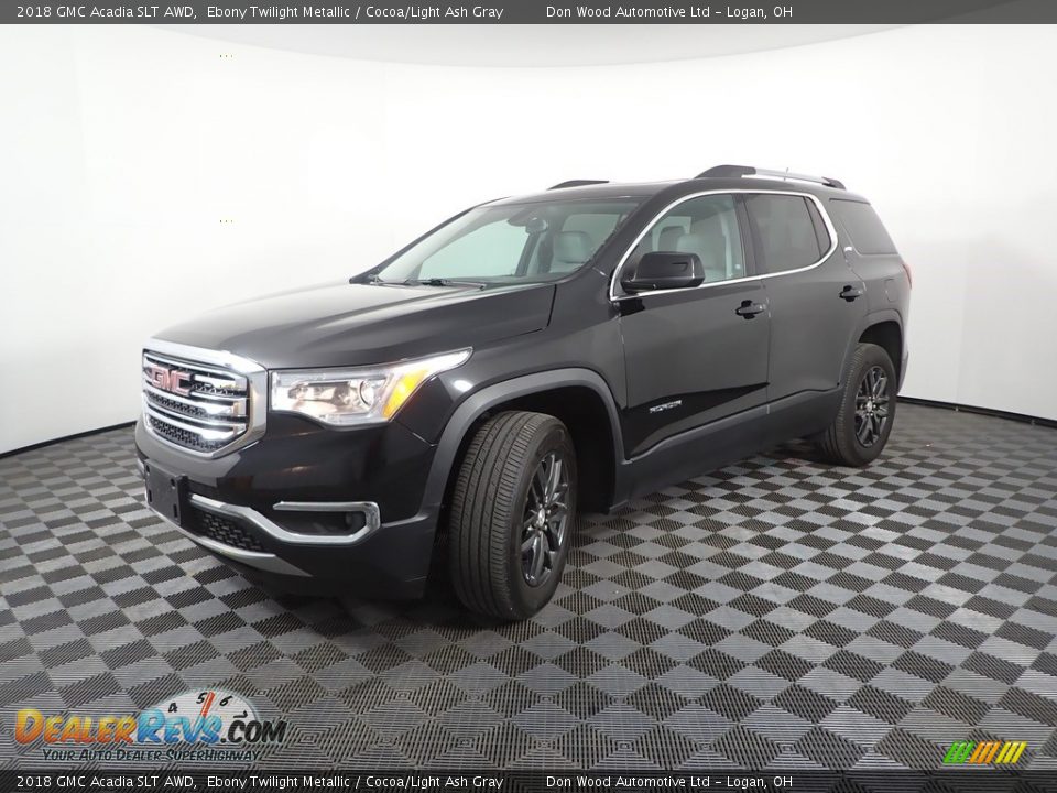 2018 GMC Acadia SLT AWD Ebony Twilight Metallic / Cocoa/Light Ash Gray Photo #10