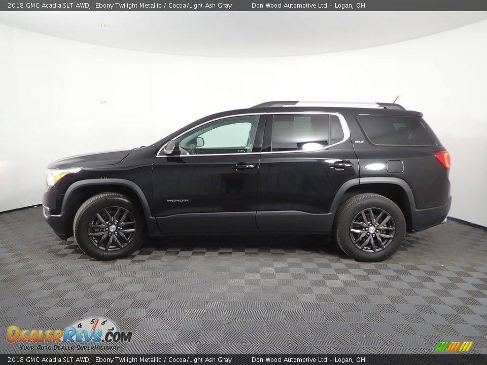 2018 GMC Acadia SLT AWD Ebony Twilight Metallic / Cocoa/Light Ash Gray Photo #11