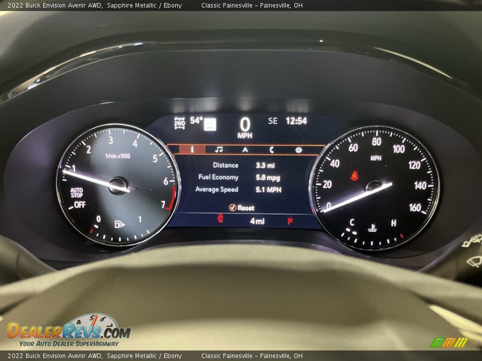 2022 Buick Envision Avenir AWD Gauges Photo #11