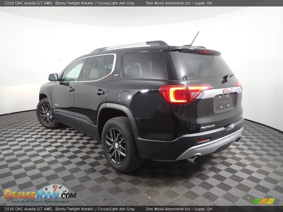 2018 GMC Acadia SLT AWD Ebony Twilight Metallic / Cocoa/Light Ash Gray Photo #12