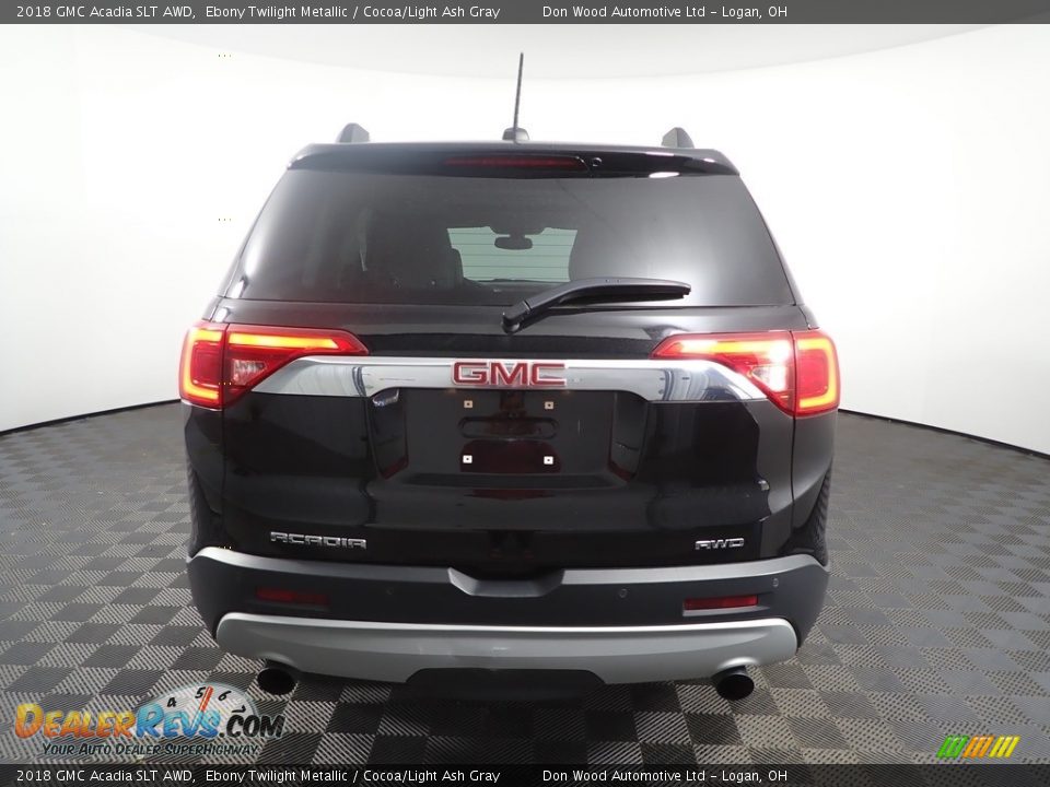 2018 GMC Acadia SLT AWD Ebony Twilight Metallic / Cocoa/Light Ash Gray Photo #13