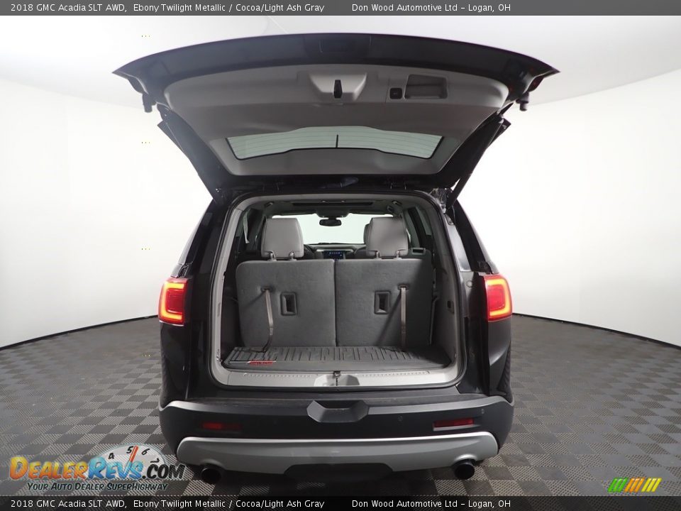 2018 GMC Acadia SLT AWD Ebony Twilight Metallic / Cocoa/Light Ash Gray Photo #14