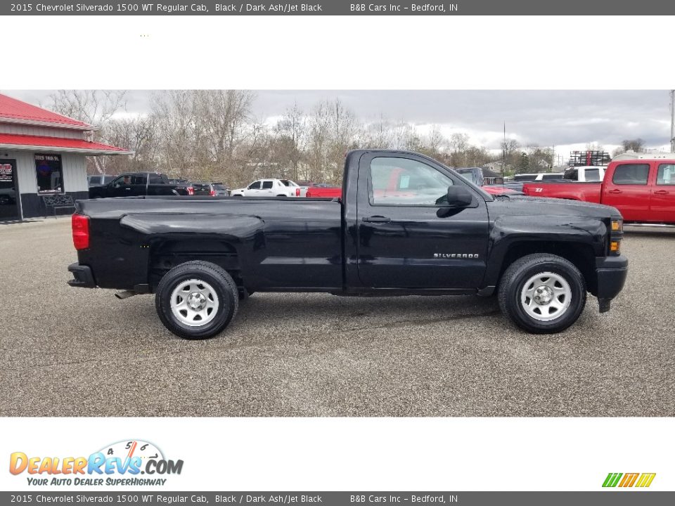 Black 2015 Chevrolet Silverado 1500 WT Regular Cab Photo #1