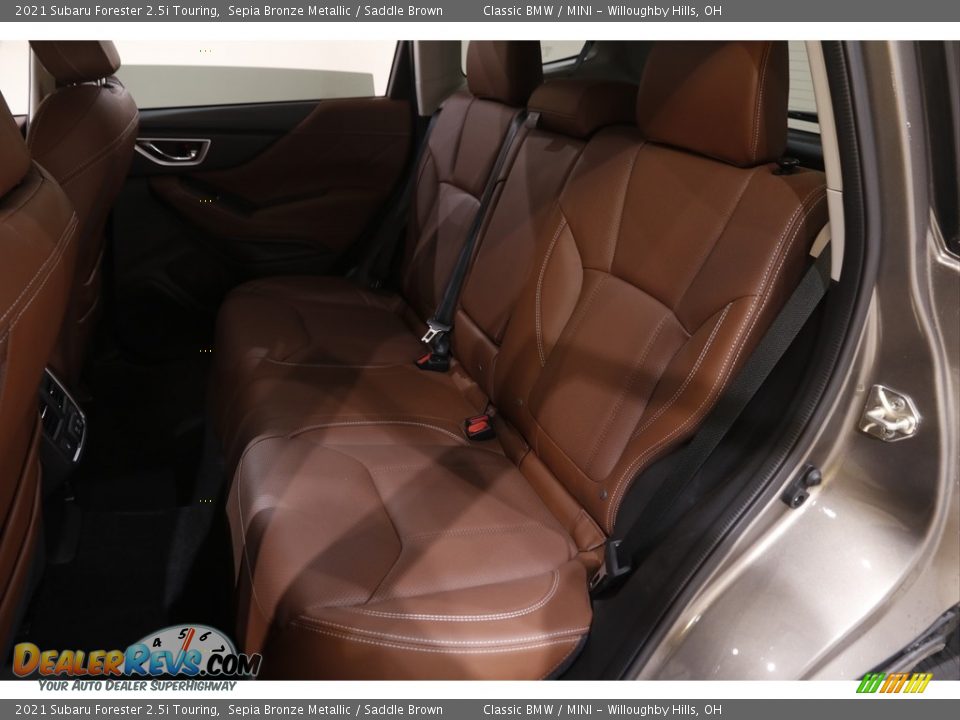 Rear Seat of 2021 Subaru Forester 2.5i Touring Photo #24