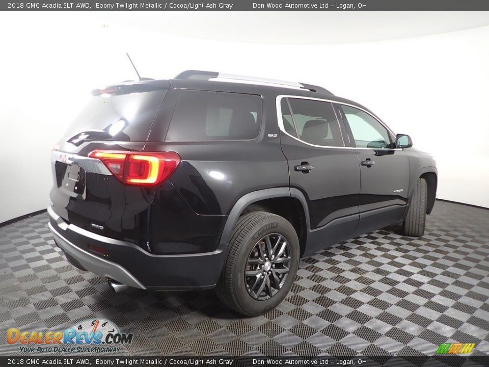 2018 GMC Acadia SLT AWD Ebony Twilight Metallic / Cocoa/Light Ash Gray Photo #16