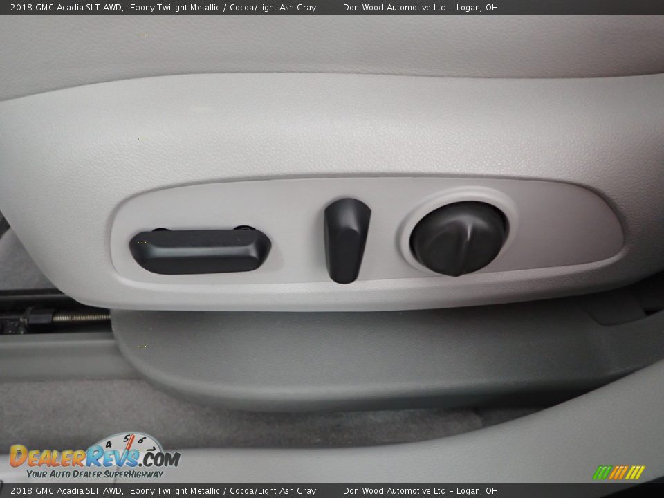 2018 GMC Acadia SLT AWD Ebony Twilight Metallic / Cocoa/Light Ash Gray Photo #19