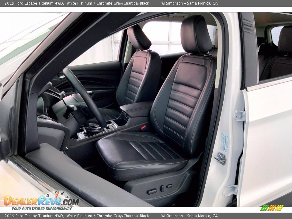 Front Seat of 2019 Ford Escape Titanium 4WD Photo #18