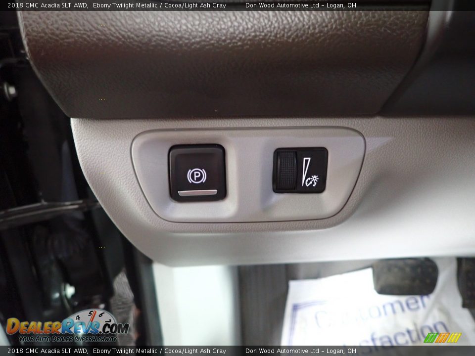 2018 GMC Acadia SLT AWD Ebony Twilight Metallic / Cocoa/Light Ash Gray Photo #22
