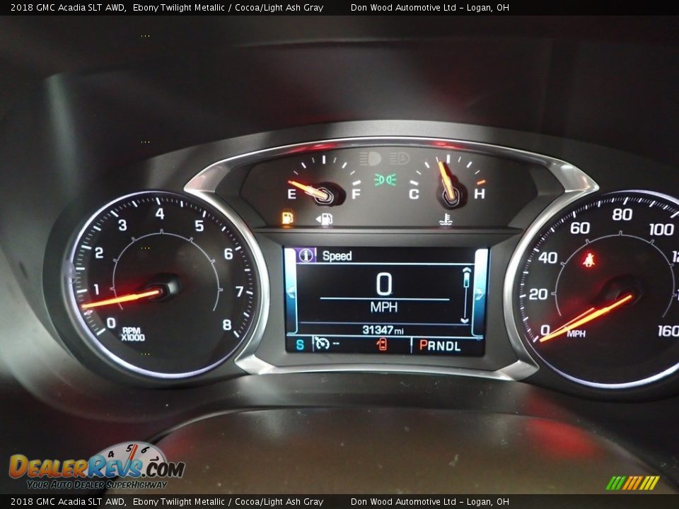 2018 GMC Acadia SLT AWD Ebony Twilight Metallic / Cocoa/Light Ash Gray Photo #25