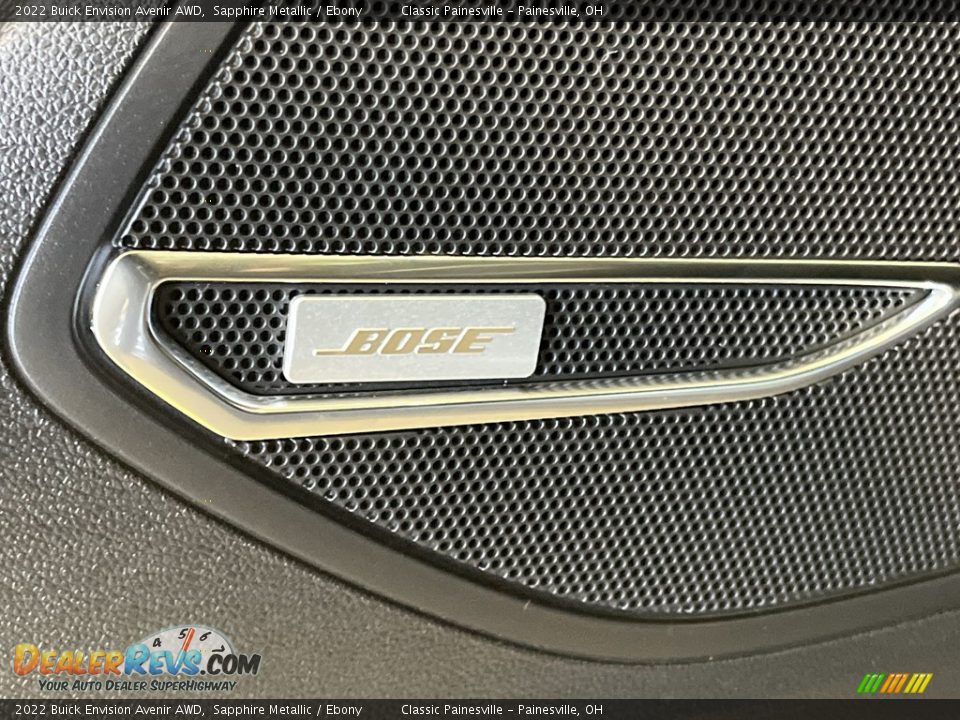 2022 Buick Envision Avenir AWD Sapphire Metallic / Ebony Photo #25