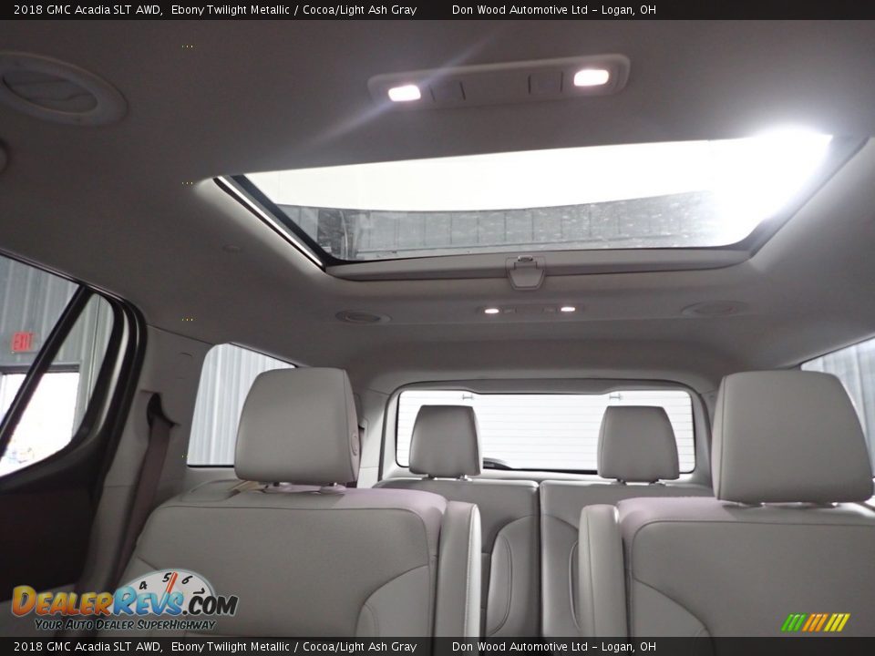 2018 GMC Acadia SLT AWD Ebony Twilight Metallic / Cocoa/Light Ash Gray Photo #30