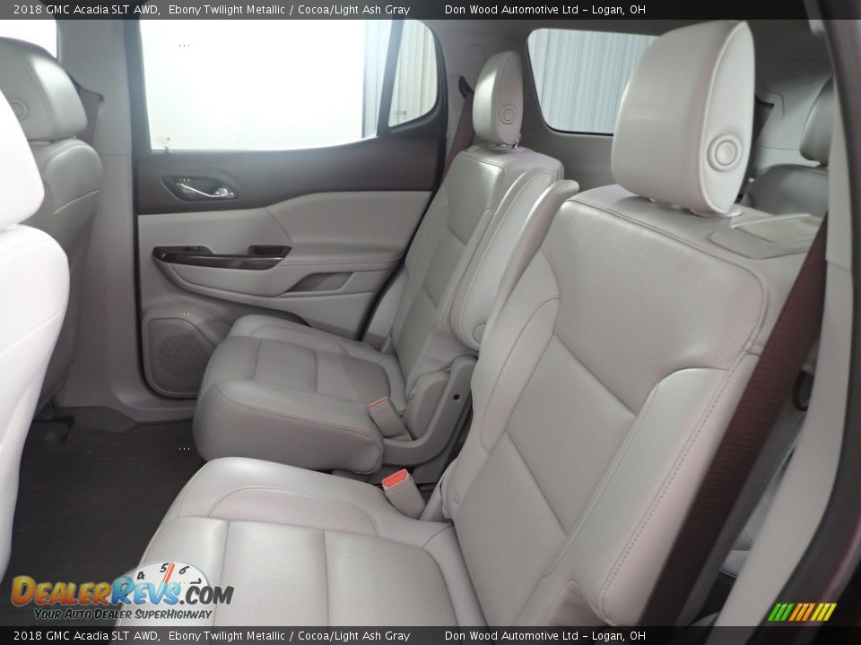 2018 GMC Acadia SLT AWD Ebony Twilight Metallic / Cocoa/Light Ash Gray Photo #32