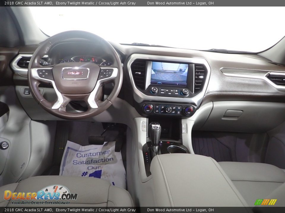 2018 GMC Acadia SLT AWD Ebony Twilight Metallic / Cocoa/Light Ash Gray Photo #33