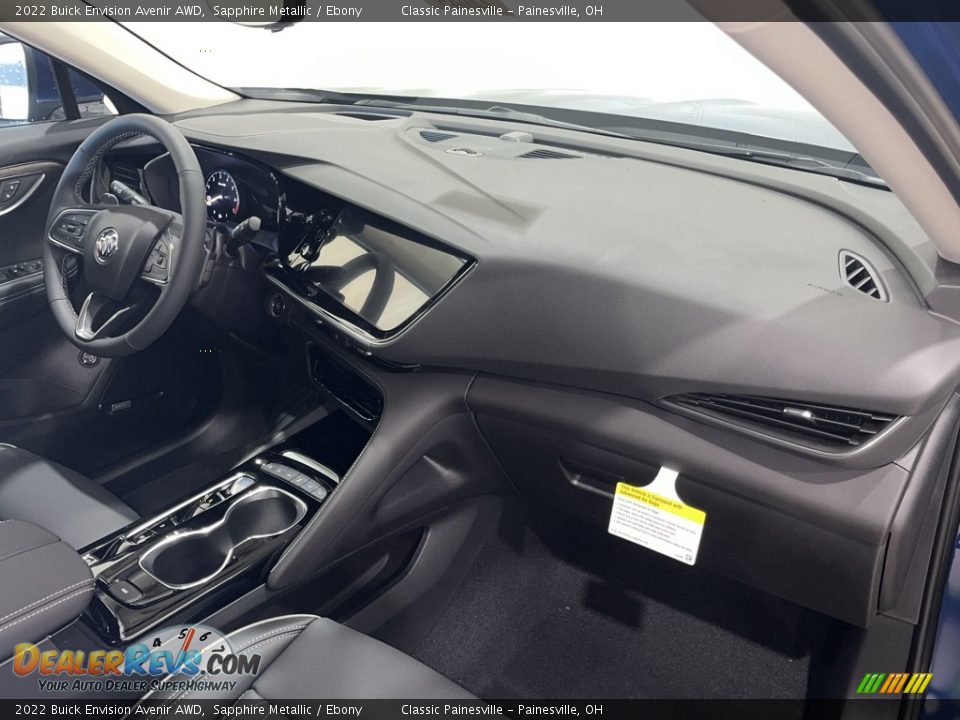 2022 Buick Envision Avenir AWD Sapphire Metallic / Ebony Photo #30