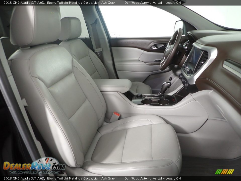 2018 GMC Acadia SLT AWD Ebony Twilight Metallic / Cocoa/Light Ash Gray Photo #36