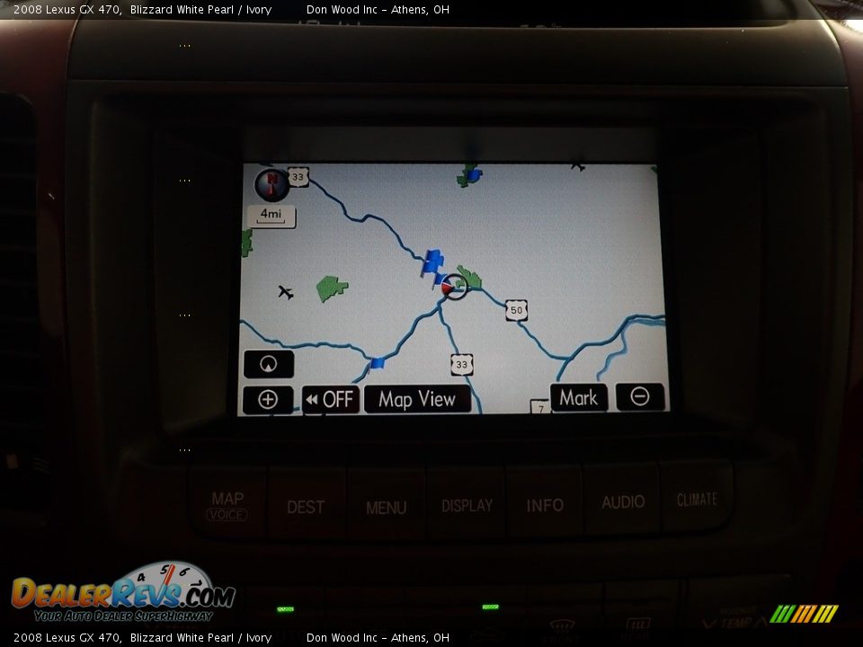 2008 Lexus GX 470 Blizzard White Pearl / Ivory Photo #4