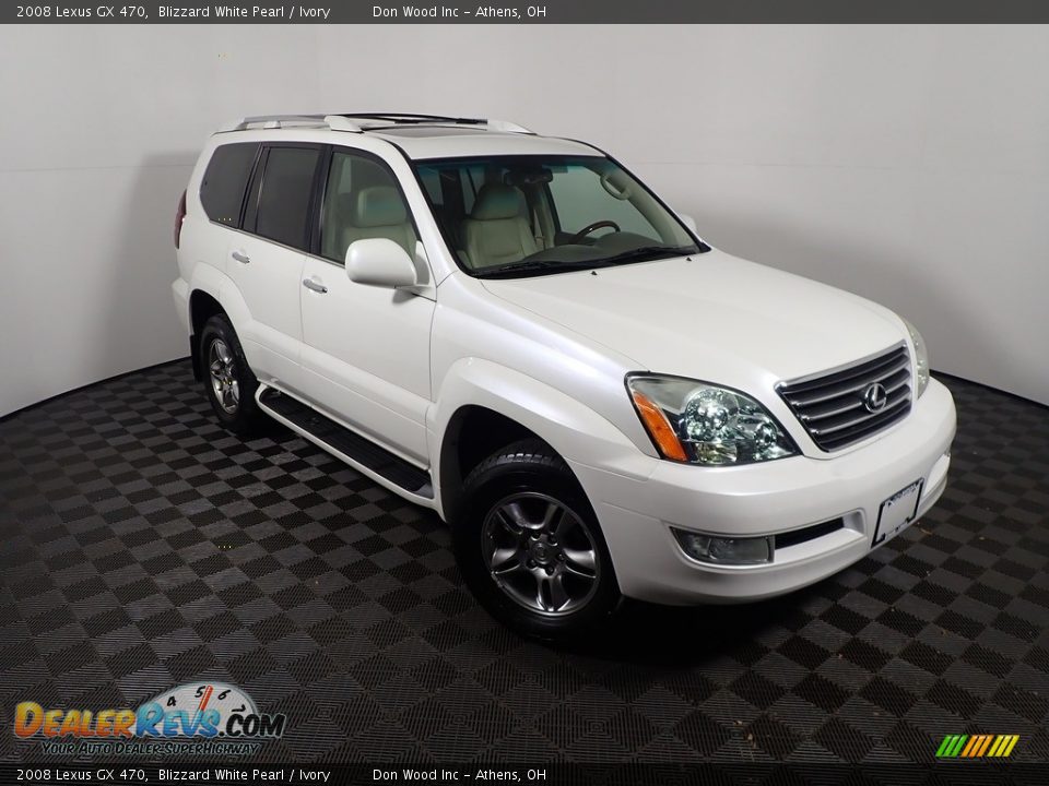 2008 Lexus GX 470 Blizzard White Pearl / Ivory Photo #6