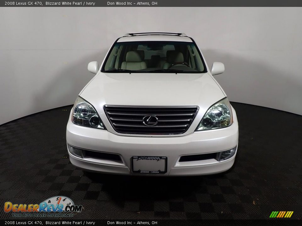 2008 Lexus GX 470 Blizzard White Pearl / Ivory Photo #8