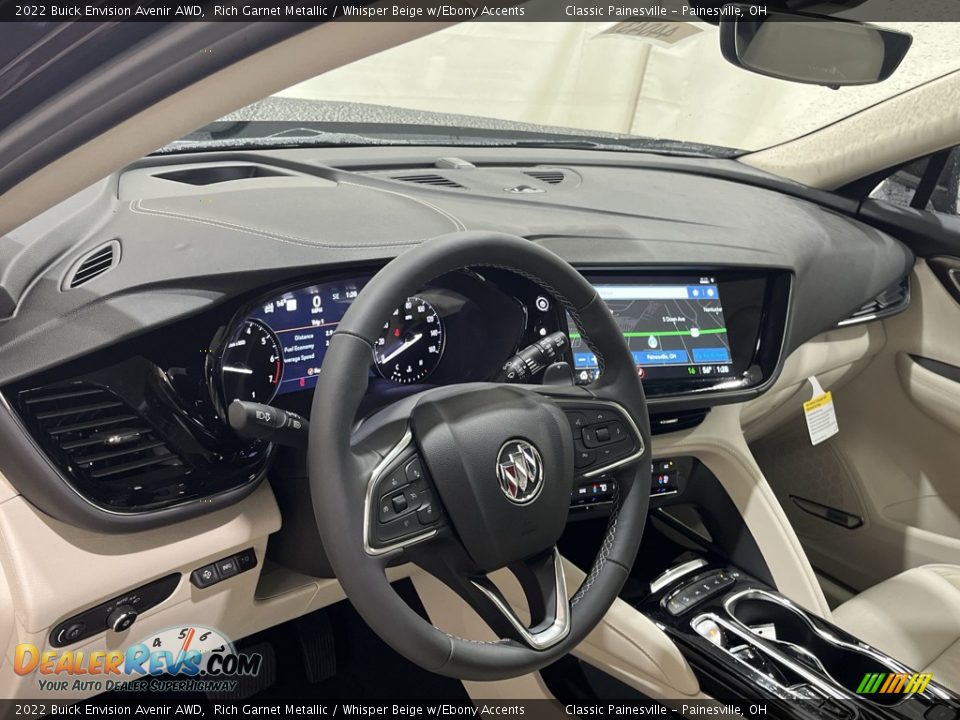 Dashboard of 2022 Buick Envision Avenir AWD Photo #10