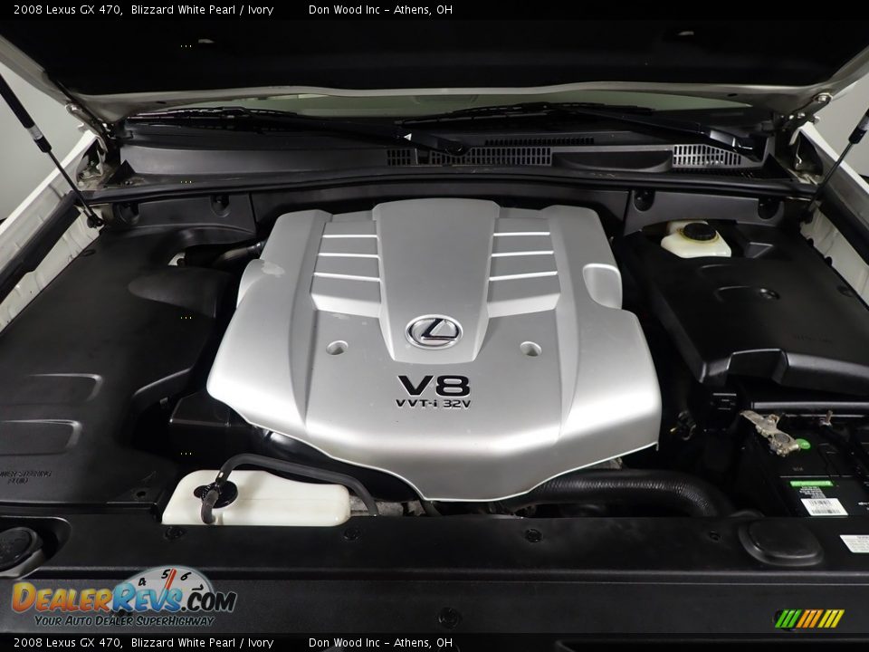 2008 Lexus GX 470 Blizzard White Pearl / Ivory Photo #10