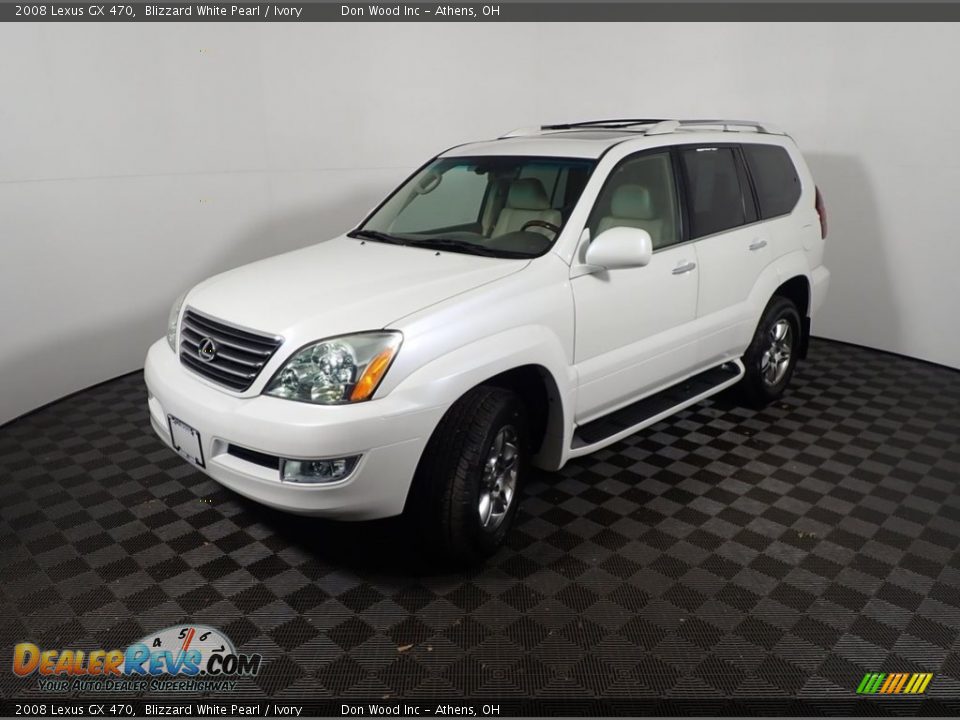 2008 Lexus GX 470 Blizzard White Pearl / Ivory Photo #11
