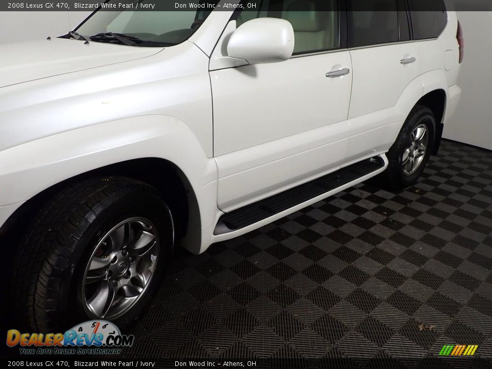 2008 Lexus GX 470 Blizzard White Pearl / Ivory Photo #12