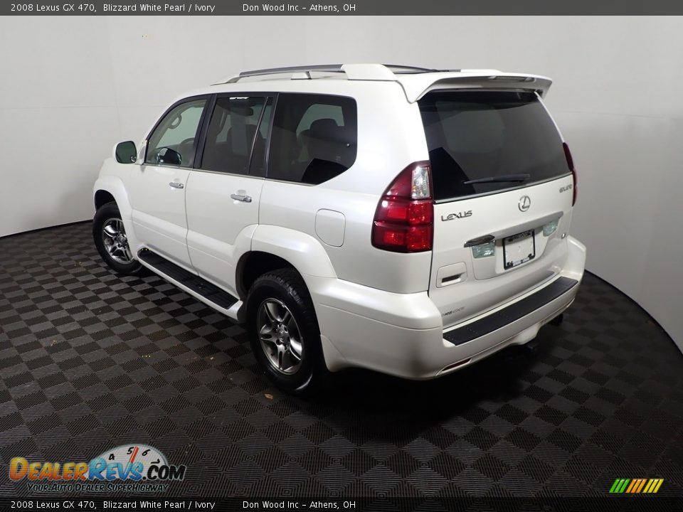 2008 Lexus GX 470 Blizzard White Pearl / Ivory Photo #13